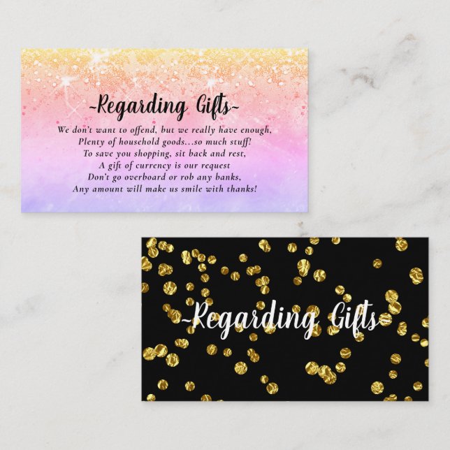 Magical Glitter Honeymoon Wishing Well Enclosure C (Front/Back)