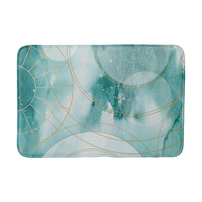 Magical Graduation Stars II Bath Mat (Front)