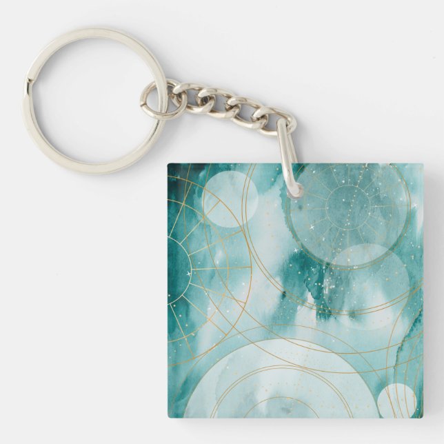 Magical Graduation Stars II Keychain (Front)