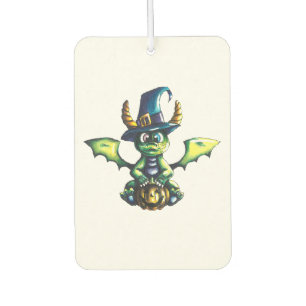 Magical Halloween Dragon Design Air Freshener