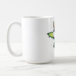 Magical Halloween Dragon Design Coffee Mug