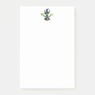 Magical Halloween Dragon Design Post-it Notes