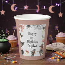 Magical Halloween Paper Cup