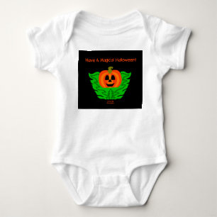Magical Halloween Pumpkin Baby Jersey Bodysuit
