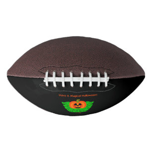 Magical Halloween Pumpkin Football