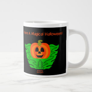 Magical Halloween Pumpkin Jumbo Mug