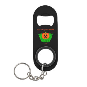 Magical Halloween Pumpkin Keychain Bottle Opener