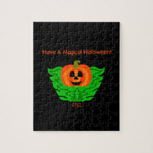Magical Halloween Pumpkin Puzzle 20.3 cm X 25.4 cm