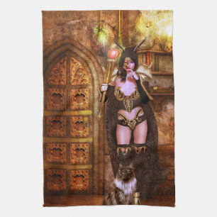 Magical Hallows Kitchen Towel