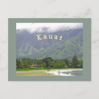  "MAGICAL HANALEI" (KAUAI) POSTCARD