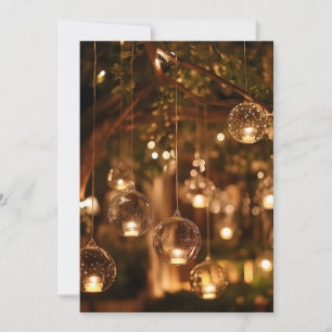 Magical Hanging Glass Lanterns Candle Announcement