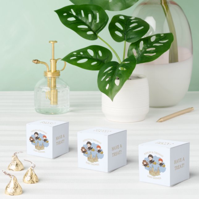 Magical Harry Potter and Hogwarts Baby Shower Favor Box (Multiple)