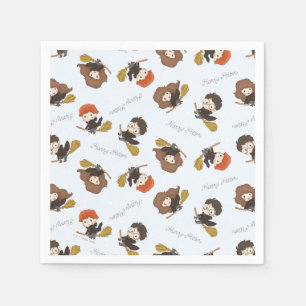 Magical HARRY POTTER™ and Hogwarts Birthday Napkin