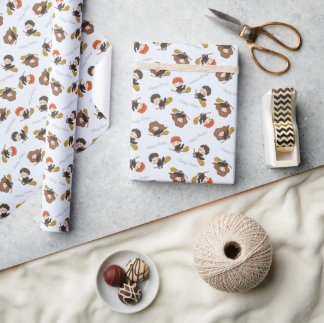 Magical HARRY POTTER™ and Hogwarts Birthday Wrapping Paper