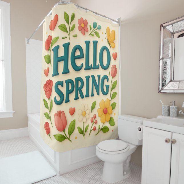 Magical Hello Spring quote (In Situ)