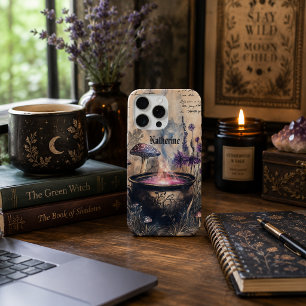 Magical Herbal Cauldron Botanical iPhone 15 Pro Max Case