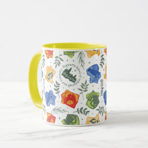Magical Herbology HOGWARTS™ Houses Pattern Mug