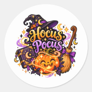 Magical Hocus Pocus Witchy Halloween Sticker