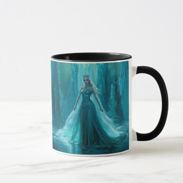 Magical Ice Queen Winter Christmas Mug (Right)
