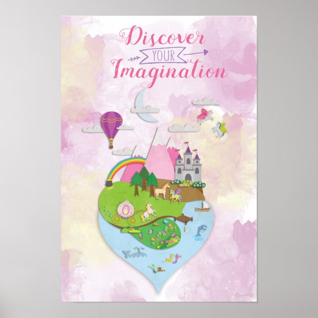 Magical Imagination Island Poster (Front)