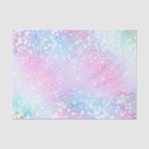 Magical Iridescent Glitter Sparkles Pink Design Tissue Paper