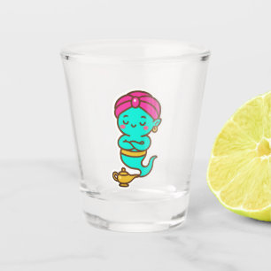 Magical Kawaii Djinn – Neon Spirit Shot Glass