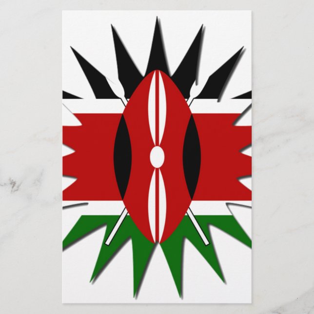 Magical Kenya: Celebrate World Tourism Day 🇰🇪 Stationery (Front)