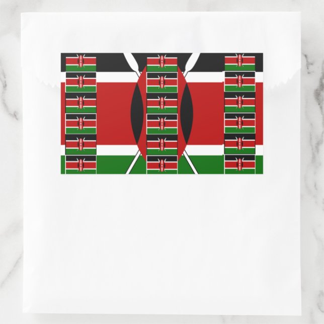 🇰🇪 Magical Kenya: Frame of Unity and Pride Sticker (Bag)