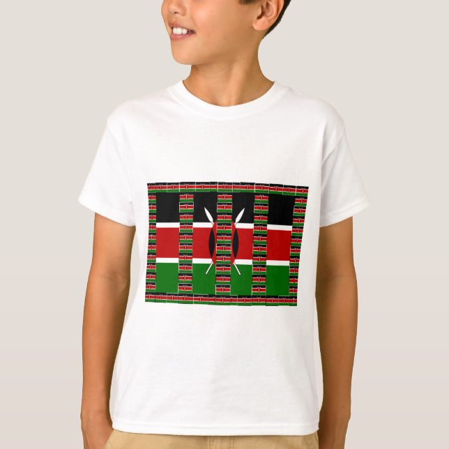 🇰🇪 Magical Kenya: Frame of Unity and Pride  T-Shirt (Front)