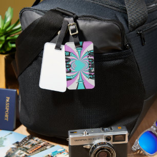 Magical Kenya: I LOVE KENYA Luggage Tag