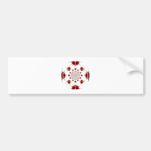 Magical Kenya: Kaleidoscope Culture identity 🇰🇪  Bumper Sticker