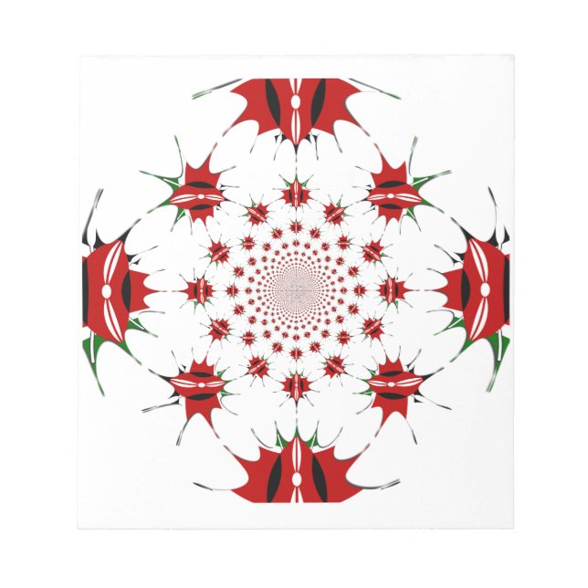 Magical Kenya: Kaleidoscope Culture identity 🇰🇪  Notepad (Front)