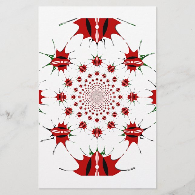 Magical Kenya: Kaleidoscope Culture identity 🇰🇪  Stationery (Front)