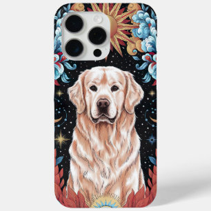 Magical Labrador Retriever Under Celestial Skies iPhone 15 Pro Max Case