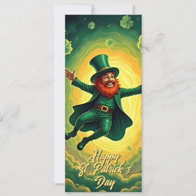 Magical Leprechaun St. Patrick’s Day Art (Front)