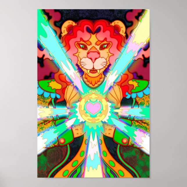 Magical Lion Poster (Front)