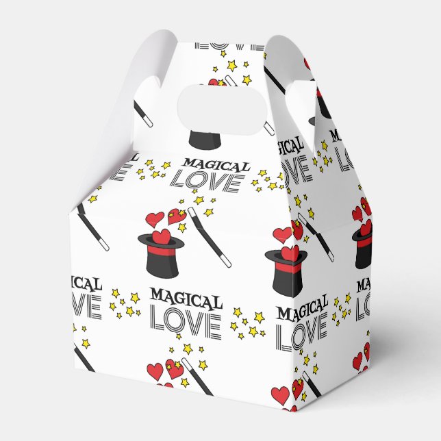 Magical Love - Black Favor Box (Front Side)