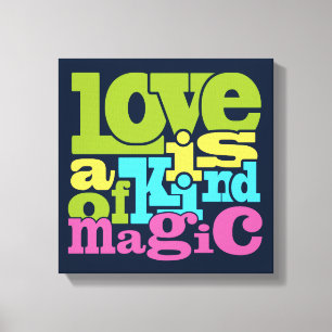 Magical Love canvas print