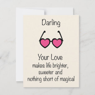 Magical Love Lenses Holiday Card