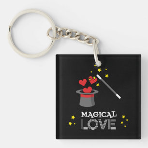 Magical Love - White Keychain