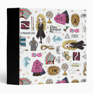 Magical Luna Lovegood Watercolor Binder