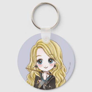 Magical Luna Lovegood Watercolor Keychain