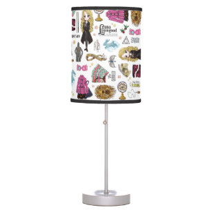 Magical Luna Lovegood Watercolor Table Lamp