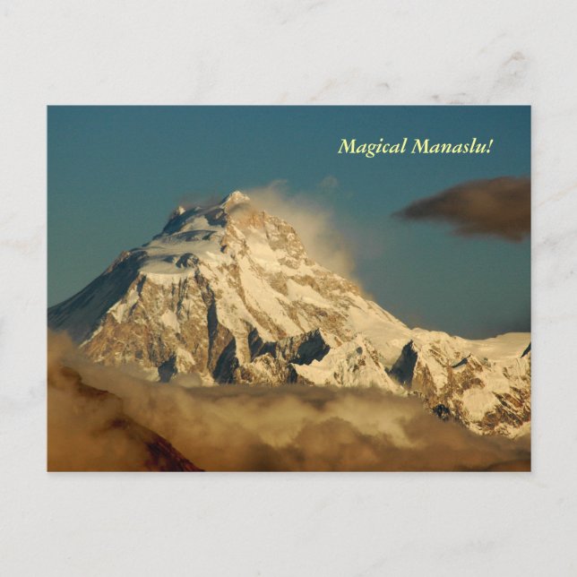 Magical Manaslu Postcard (Front)