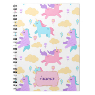 Magical Memories: Personalized Unicorn Notebook