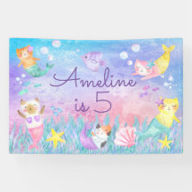 Magical Mercat Theme Banner 4 ft X 6 ft