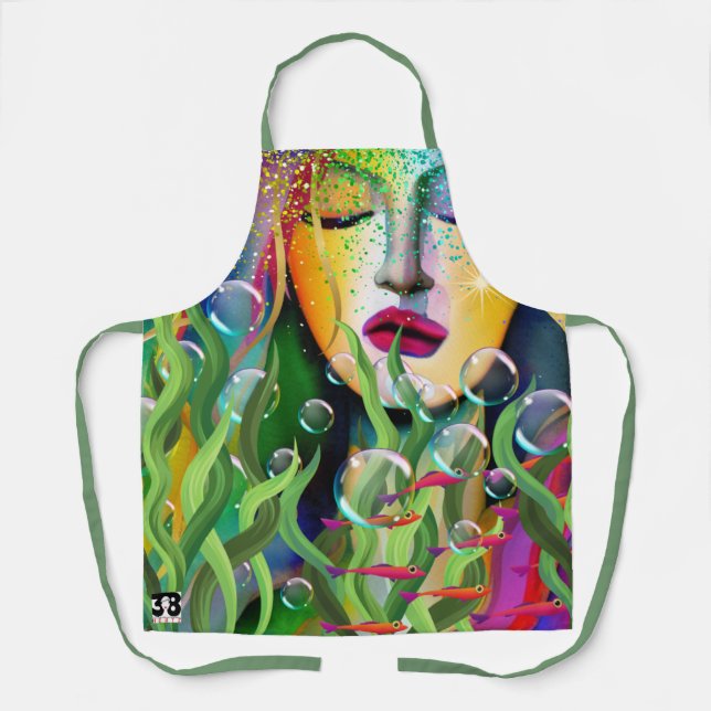 Magical Mermaid Apron (Front)