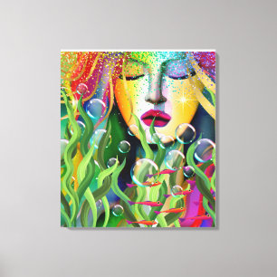 Magical Mermaid Canvas Print