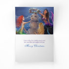 Magical Mermaids on the Beach Colourful Christmas