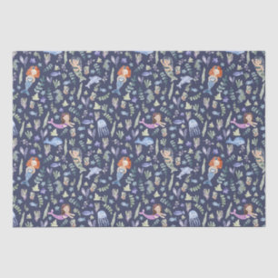 Magical Mermaids Watercolor Tissue Paper